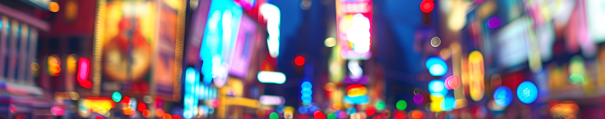 Times Square at night